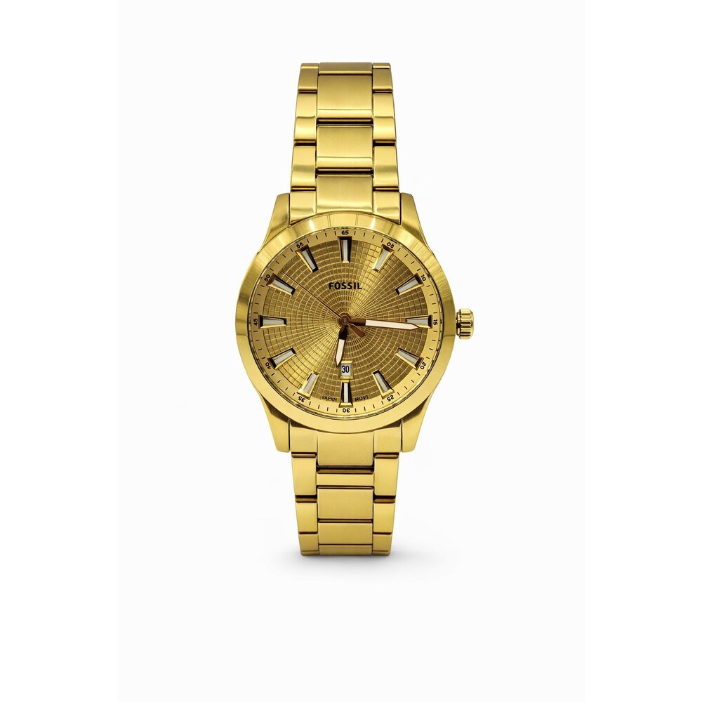 Fossil Everett FS5965 Men's Gold-Tone Watch 44mm